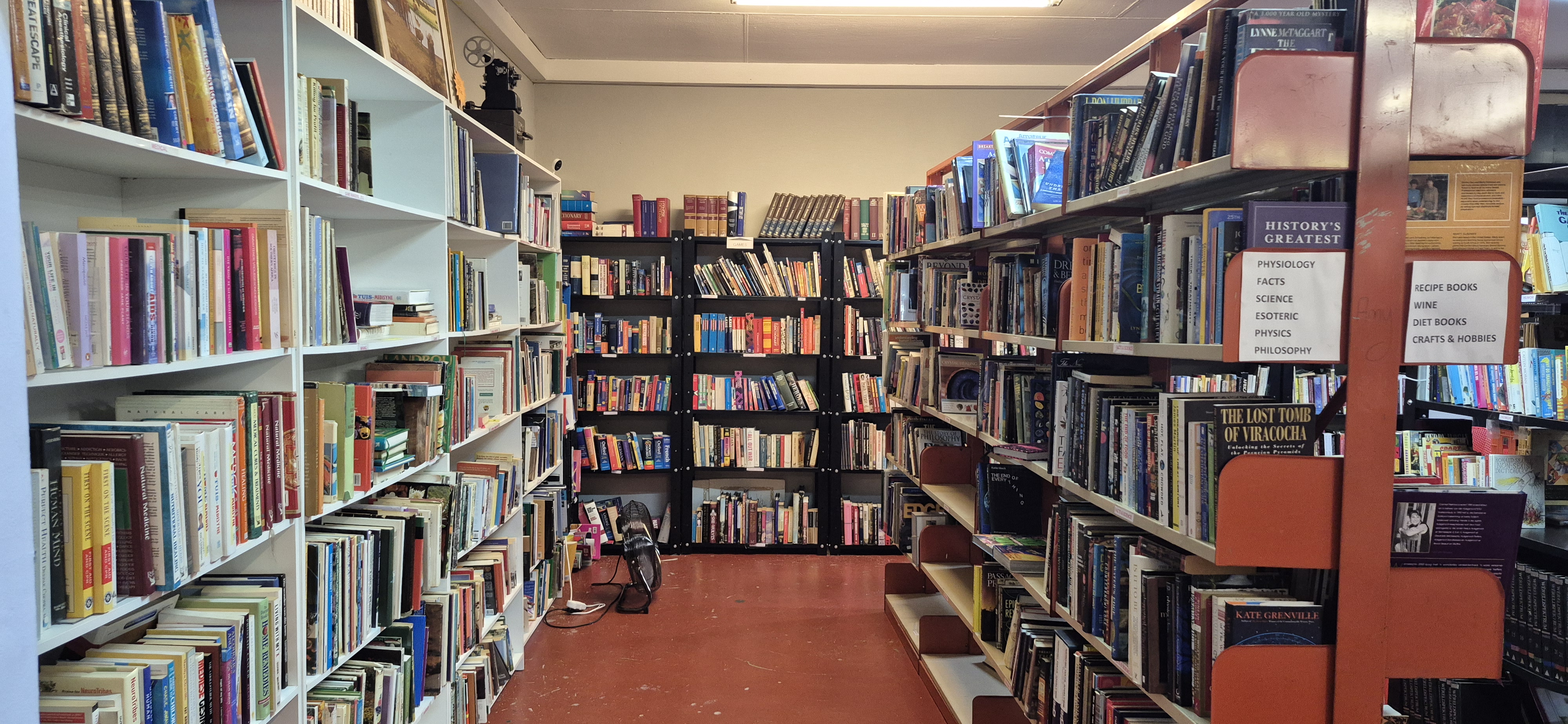 MegaBooks store interior 15